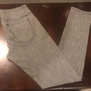 Forever 21!!! Striped Denim Jeans!